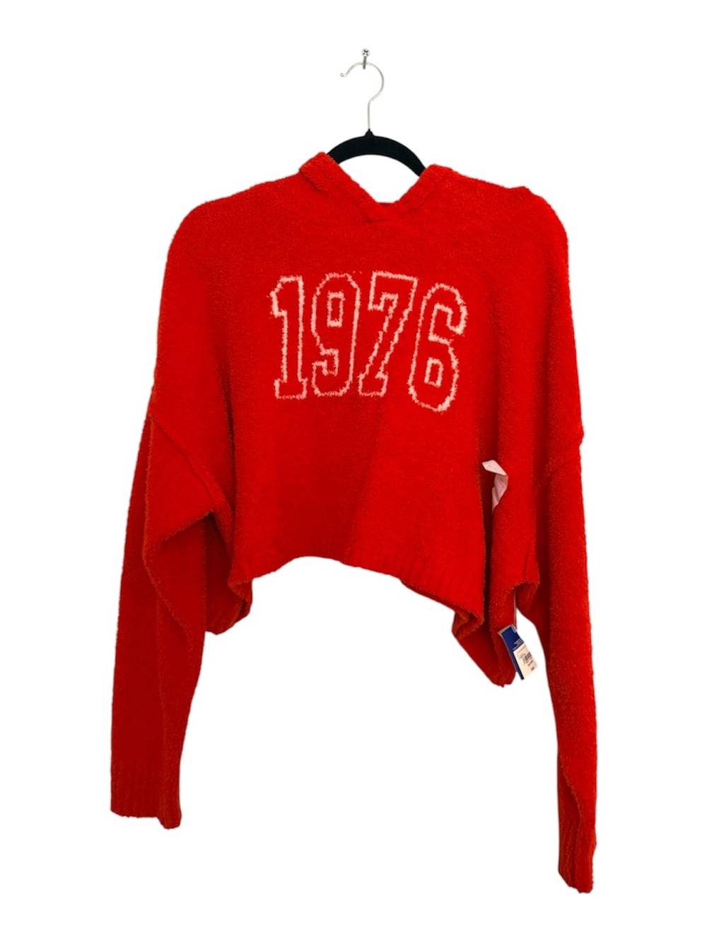 Arizona Jean Company Tops | Nwt Firey Red Oversized Crop Hoodie.
Size XXL
